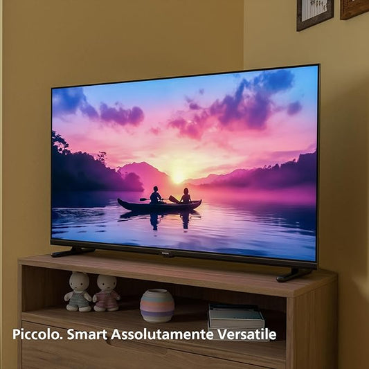 Philips 32PHS6000 2K HD LED Smart TV - Display 32’’ con Pixel Plus, piattaforma Titan OS e Dolby Digital Sound - Funziona con Alexa e Google Voice Assistant