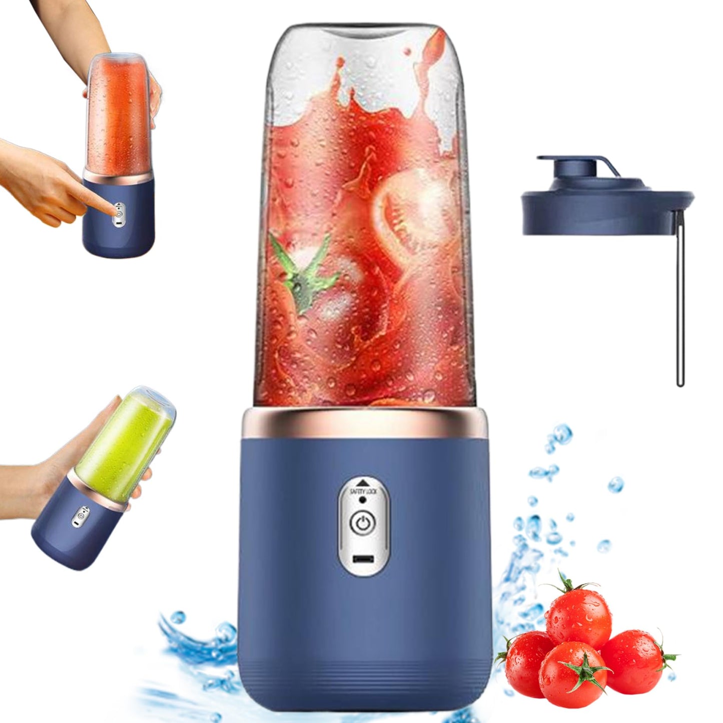 Smoothie Maker Deerma DEM-NU05 400 ml mini frullatore fisso frullatore portatile