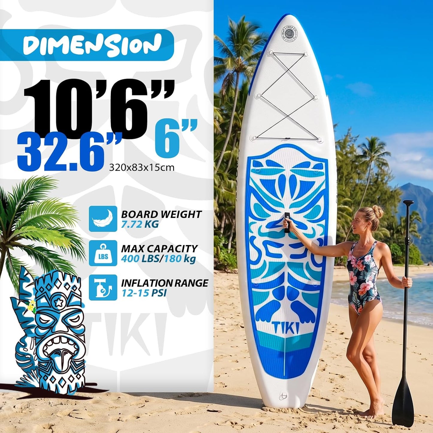 FunWater SUP Tavola da surf gonfiabile completa