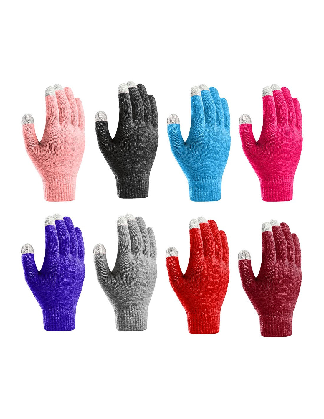Universal touch screen gloves